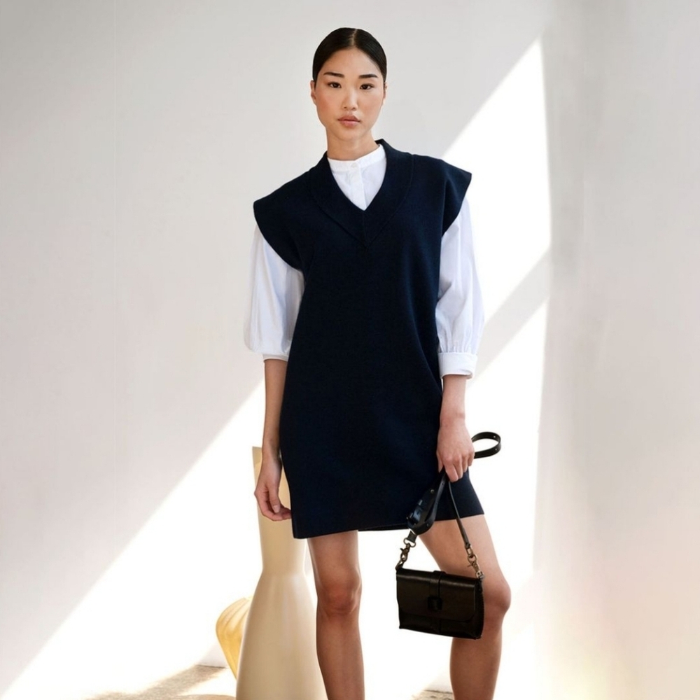 Epoque evolution merino wool dress
